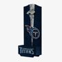 FOCO Tennessee Titans Wooden Bottle Cap Opener Sign Don't miss a second of the action on gameday. Just use this Tennessee Titans Wooden Bottle Cap Opener Sign to crack open another cold one and focus on watching your team dominate! Features All-over team-colored design so you can boldly support the team Raised, bold team logo display, in case there were any doubts where your allegiances lie Raised wordmark team name display for even more team spirit Metal bottle opener that will always come in handy on gameday Distressed wooden accents for added style Details Dimensions: Approximately 14 in. x 6 in. Officially licensed Imported 