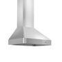 ZLINE Kitchen and Bath ZLINE 30 in. Professional Wall Mount Range Hood in Stainless Steel (9697-30), Brushed 430 Stainless Steel ZLINE 30 in. 400 CFM Professional Wall Mount Range Hood in Stainless Steel (9697-30) has a modern design and built-to-last quality that would make it a great addition to any home or kitchen remodel. This hood's high-performance 4-speed motor will provide all the power you need to quietly and efficiently ventilate your kitchen while cooking. Modern features, including built-in lighting and dishwasher-safe stainless steel baffle filters for easy clean-up, will make using this hood a simple, enjoyable experience for years to come. ZLINE Hoods are ETL Listed and have one of the easiest installations in the industry. Includes two(2)-16 in. telescoping chimney pieces for approximately 8-9 ft. ceilings. Chimney Short Kits and Extensions (not included) are available for shorter or taller ceilings. Charcoal Filters (not included) available for Ductless Option. ZLINE stands by all products with its Manufacturer Parts Warranty. Color: Brushed 430 Stainless Steel. 