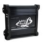 Lanzar 1000-Watt 2 Channel Car Digital Amplifier Power Amp Stereo MOSFET If you're looking to add an extra boost to your car's sound system, check out this **LANZAR Amplifier**. The HTG237 offer 1000-Watt of power, a bass booster circuit, line outs for left and right channels and soft turn off and turn on. It's bridgeable at four Ohms and has gold RCA inputs for great sound. This digital amplifier is incredibly efficient and perfect to power your subwoofer or speakers. This amplifier can be bridged at 4 ohms to have the functionality of a monoblock amplifier. 2 Ohm Stereo Stable S/N Ratio: 90dB Dimensions: 9.84 in. (L) x 2.24 in. (H) x 8.81 in. (W). 
