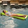 Sunray Foam Lime Pool Float, Green The Texas Recreation Sunray Pool Float is constructed of soft, long-lasting foam that will not leak or absorb water. This float is a beautiful Bahama blue and measures 70 in. long, 25 in. wide and a supremely comfortable 1.25 in. thick. Customers prefer this float because it is made from soft, buoyant, closed-cell foam, which will look and feel great year after year. This float is permanently buoyant and there is no need to inflate or deflate. A vinyl coating is applied that is both bacteria resistant and increases durability. Customers love how easy it is to clean this float with a simple rinsing. The Texas Recreation Sunray Pool Float will support average adults and includes extra flotation in the head area. This is the perfect float for the pool, lake, or beach - it is ideal for all recreational use. Color: Lime. 