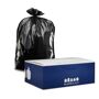 Plasticplace 38 in. W x 58 in. H 55 Gal. - 60 Gal. 3.0 mil Black Heavy-Duty Trash Bags (32-Count) A contractor bag needs to be thick, strong, puncture-proof and ready to haul even the heaviest loads of rough debris. This 55 Gal. - 60 Gal. black bag fits the bill, with a full 3 mil of low-density plastic. Low-density resins are both strong and flexible, and at this thickness bags can cope with anything from nails to jagged glass or splintered framing. Great on site, in the workshop, or just out back, these bags are a perfect fit for large drum cans but do perfectly well free standing. Each bag is sealed with a carefully reinforced gusset seam. 