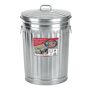 Behrens 20 Gal. Galvanized Garbage Can, Silver Providing a reliable trash solution, the Behrens 20 Gallon Galvanized Steel Garbage Can will become a staple addition to your home. Use it to collect household trash or as an ideal storage container for birdseed and pet food. The can features drop side handles and a wire reinforced rim. Made of steel, the can sides are corrugated and wedged for added strength. Color: Silver. 