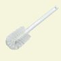 Carlisle 12 in. Polyester Bristled Dish Brush (Case of 12) This Brush is the perfect sink side companion to help scrape food residue from plates before placing in the dishwasher. Also used as a hand held scrub brush for dishwashing. Medium stiff polyester bristle (Case is 12). 