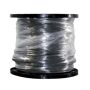 Cerrowire 500 ft. 10/2 Gray Solid CerroMax UF-B Cable with Ground Wire Cerrowire's Gray 500 ft. 10/2 Solid CerroMax UF-B Cable can be used in applications that include outside lamp posts, pumps, and other loads outdoors, underground and in wet areas. It can also be used for outbuildings such as garages and barns. 10-gauge copper wire is UL listed. PVC jacketed with 2 circuit conductors and an equipment grounding conductor. Jacket is sun and UV resistant. Insulated copper conductors are laid parallel with a bare grounding conductor. For use underground as a feeder or branch circuit cable. Direct burial in the earth is permitted. May be installed in wet, dry, or corrosive locations as specified by the NEC. May be installed for interior wiring in accordance with the requirements for nonmetallic-sheathed cable as specified in the NEC. UF-B has a heat capacity of 90°C and is rated at 600-Volt. UL Listed and CSA Certified. 
