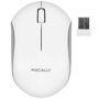 Macally RF Wireless Computer Mouse with 3 Button Scroll Wheel 2.4 GHZ Dongle Receiver for PC/ MAC White The RFQMOUSE is an optical wireless mouse with a 1200 dpi optical sensor, three soft-click buttons and scroll wheel for a precise and smooth control. The ergonomic and ambidextrous design offers maximum comfort to both left-handed and right-handed users and helps to increase your productivity. The compact ergonomic mouse works both with Mac and PC and doesn't require any drivers or software. 
