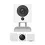 WYZE 1080p Indoor Wireless Surveillance System includes WyzeCam v2 Camera and Sense Starter Kit, White With a compact design and a small price tag, Wyze sense is built to spark your creativity. Place contact sensors on liquor cabinets, safes, trash cans, cookie jars, garage door, and anything else that twists, turns, opens or closes. Motion sensors are great for bedrooms, bathrooms, or anywhere you don't want to put a Wyze cam. Color: White. 