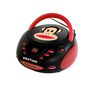 PAUL FRANK Stereo CD Boombox with AM/FM Radio, Red Top-loading CD Player with 20-Track Programmable Memory. CD-R/CD-RW Compatible. Aux-In Jack to Easily Connect an iPod, MP3 or Other Digital Audio Player. Color: Red. 