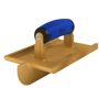 Bon Tool 7-1/2 in. x 4-1/2 in. Oversize Bronze Hand Concrete Groover with 1-1/2 in. x 1 in. Bit Size and Comfort Grip Handle This is a must have concrete tool. This Groover is best used to create grooves into cement. Like a sidewalk for an example. The comfort handle is a great addition to this hand tool. 