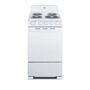Summit Appliance 20 in. 2.3 cu. ft. Electric Range in White Summit's slim-fitting ranges bring true efficiency to smaller kitchens. Model RE203W1 is a 20 in. W 220-Volt electric range in a classic white finish with a shallow 24 in. D ideal for L-shaped kitchens or apartment setups. 4 traditional coil elements offer easy and intuitive cooking with 1 large 2400-Watt 8 in. burner conveniently located in the front and 3 standard 1250-Watt 6 in. burners to meet most cooking needs. All burners include removable chrome drip pans that allow you to clean the elements as needed. The elements are equipped with a temperature sensor that will temporarily cycle off if the burner reaches dangerous flashpoint temperatures resuming quickly to offer a safer stovetop with less cooking disruption. The large oven includes two adjustable racks that can be rearranged on four glide positions. The waist-high broiler is located inside the oven, ensuring you won't have to bend down to the floor to transfer your pans when accessing the broiling compartment. The ADA compliant design features upfront push-to-turn knobs preventing users from reaching over hot burners to manage cooking. Indicator lights on the control panel show when a burner or the oven is on. The high rear back guard helps to protect your walls from spills. This unit is constructed from porcelain and steel for lasting durability. It does not include a power cord but is compatible with standard 40 Amp range cords 3 or 4-wire. Additional slim-fitting ranges and matching range hoods are available. 