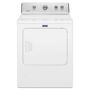 Maytag 7.0 cu. ft. 240-Volt White Electric Vented Dryer with Wrinkle Control Better Built to handle tough jobs, this large capacity, top load dryer comes equipped with the Wrinkle Control option-the no-heat way to help prevent wrinkles from setting in. The impressive 7.0 cu. ft. capacity and heavy-duty motor can handle tough laundry jobs, while Moisture Sensing uses two sensors to closely monitor moisture and air temperatures to help prevent over- and under-drying. Plus, count on a decade of dependability with a 10-year limited parts warranty on the motor and dryer drum. And best of all, from Marion, Ohio to you, this dryer is designed, engineered and assembled in the U.S.A. Color: White. 