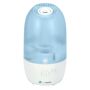 Pure Guardian 1 Gal. 70-Hour Ultrasonic Cool Mist Humidifier with Aromatherapy, Blues The 70-hour Ultrasonic Cool Mist Humidifier guards against problems caused by dry air in the home. It features an easy to fill 1 Gal. tank, ideal for use in small to medium rooms. Unlike other humidifiers that grow slimy mold on the water tank surface, Silver Clean Protection is embedded in the tank to fight the growth of mold and mildew on the surface of the water tank. Thanks to ultra-sonic technology, it disperses a fine mist into the air, and is ultra-quiet making it ideal to have on while you sleep. It has an optional aromatherapy tray so a few drops of essential oil can be added to create a relaxing atmosphere. A low water indicator light lets you know when it's time to refill the water tank. It also features a soft glow night light. PureGuardian humidifiers create a better home environment for those suffering from colds, allergies and dry skin. Note: Run time is based off of running the unit on low setting and cool mist, also depends on atmospheric conditions. Color: Blues. 