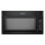 Maytag 30 in. W 2.0 cu. ft. Over the Range Microwave in Black with Sensor Cooking Our reliable over-the-range microwave, available in fingerprint resistant stainless steel, helps you get delicious to the table fast. Sensor reheat adjusts to whatever you're cooking with ideal time and power settings to help prevent overcooking. And when you need to heat more than one dish at once, 2.0 cu. ft. capacity and an interior cooking rack provide plenty of room. Plus, the multiple speed exhaust fan, mesh grease filter and charcoal odor filter work together in this hidden vent microwave to combat cooking odors and smoke. And with a 10-year limited parts warranty, you've got an over-the-range microwave made to last in any kitchen. Color: Black. 