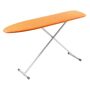 Honey-Can-Do Collapsible Ironing Board with Sturdy T-Legs, orange/white You're into stability these days good job, good spouse and a good stalwart ironing board that never lets you down. That's why you turn to this Collapsible Ironing Board with Sturdy T-Legs to get you through the monotony of choredom. Its plastic-capped legs create a no-shift surface so you can keep all of your garments perfectly pressed. It even includes a thick foam pad to pave the way for smooth ironing surfaces. The best part? In addition to helping you rid wrinkles from your favorite pairs of flares, this collapsible iron board's sunny yellow-orange disposition may also inspire you to sing a few of your favorite showtunes. Color: orange/white. 