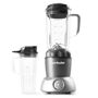 NutriBullet Select 32 oz. 2-Speed Gray Blender with Additional Pitcher and Lids, Black The Nutribullet Select 2.0 has a sleek design with premium finishes and compact size. Its 32 oz pitcher is the perfect size for 1 to 2 servings of your favorite recipes. The easy twist extractor blade ensures proper seal with no leaks. Color: Black. 
