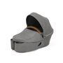 Stokke Xplory® Carry Cot (Color: Modern Grey) Designed to be equal parts protective and practical, the Stokke® Xplory® X Carry Cot provides your brand new baby with a cozy space to rest during your outings together. The supportive and breathable mattress is made from renewable raw plant materials making it better for your little one and the environment, too! Quick-release buttons easily detach the carry cot from the stroller chassis, and two deep, roomy pockets will keep your baby care essentials close at hand! Key features:  Air ventilation in the base & a breathable mattress made with Sorona fibres Soft interior lining provides a comfortable environment Hinged carry handle for easy access to your baby​ Simple to use release function Removable wind cover offers extra protection​ Easy access pockets for storage Age recommendation: 0 - 9 months Weight recommendation: Up to 19.8 lbs Dimensions: 35.4  L x 18.9  W x 25.6  H Weight: 8.8 lbs 3-year manufacturer's warranty    What's included:  Stokke® Xplory® X Carry Cot Cover Stokke® Xplory® X Carry Cot Mattress Stokke® Xplory® X Carry Cot Please note: Does not include Stokke® Stroller leatherette hinged rail for seat. This comes with the Xplory® X Stroller and can be used with the carry cot.    ABOUT SOKKE Founded in Norway in 1932, Stokke is a range of premium children´s furniture and home equipment, such as highchairs and strollers. While Stokke’s first products for children weren’t created until 1972 (until then, the company made bus seats and furniture), everything changed with Stokke’s innovative, iconic Tripp Trapp chair. With a focus on sophisticated engineering, timeless design and of course, unparalleled safety, Stokke is a world leader in children’s products for good reason. 