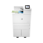 HP Printer Color LaserJet Enterprise M856dn 10.92 cm Color Graphics Display T3U51A#BGJ - Special print mode for a wider color range and extra vividness for documents and marketing materials. Look professional with vibrant, high-quality color prints that can stand the test of time. Get professional quality and performance with Original HP Toner cartridges and drums with JetIntelligence. Produce full-bleed A3 marketing materials by printing on SRA 3 paper and trimming down to size. Each printer in your fleet checks its operating code and repairs itself from attacks. Your printer's outgoing network connections are inspected to stop suspicious requests and thwart malware. Memory activity is monitored to continually detect and stop attacks. Firmware is automatically checked during startup to determine if it's authentic codedigitally signed by HP. Change the toner and drum in seconds. Both are easily accessible and come already installed out of the box. Avoid interruptions with an HP LaserJet printer designed for maximum productivity. Tailor this printer to help you meet the needs of your business with a wide range of paper-handling accessories. Grab pages and go. This HP LaserJet wakes up quickly and prints fastup to 55/56, (letter/A4) ppm.[2].Benefit from reduced energy consumption and increased sustainability, up to 78% over predecessors.[3].Help save paper right out of the box. The duplex print setting is set at default paper savings mode.[4].Help reduce wasted paper, toner, and time by only printing the jobs that are needed with HP Roam for Business. HP Printer Color LaserJet Enterprise M856dn 10.92 cm Color Graphics Display T3U51A#BGJ 