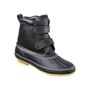 Haband Mens Lined Duck Boots with Thinsulate, Black Velcro, Size 9.5 D  Shoes by Haband. Comes in Black Velcro, Size 9. 5 D.   March through slushy puddles in our fully gusseted boots with a one-piece waterproof molded rubber base! Tough treaded TPR outsoles grip for sure-footed security. Plus, the flannel linings, fleece...  