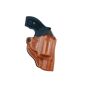 DeSantis Holster DeSantis Mini Scabbard Holster  This unique holster has been reduced to the barest of essentials yet offers a secure grip on the handgun thanks to exact molding and adjustable tension device. The Mini Scabbard will accommodate belts up to 1 3/4   wide. Available in black or tan...  