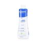 Mustela Cleansing Milk Cleansing Milk 750ml/25.35ozA cleansing milk for infants' sensitive skinHelps gently cleanse baby's face & buttocks without drying out skinMaintains the rate of lipids & the hydrolipidic filmDelicately scented with the pleasant baby scent of... 