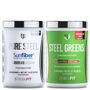 Steel Fit Regulate Yourself Bundle A Happy Gut for Better Health!*Promote digestive health and support digestive function with the combination of Steel Greens and Sunfiber.*Mix up a scoop today and experience for yourself just how enjoyable it can be to take your fruits, veggies, and... 