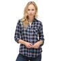 FlagAnthem COVINGTON WOMEN'S SHIRT Made from supremely soft and lightweight rayon fabric featuring an allover plaid print, our Covington Shirt is perfect for now and long into fall. The comfortable, relaxed fit is easy to layer over henleys and tees or style on its own with leggings and jeans, so no matter what you have planned this is the shirt you need. Single front chest pocket; button closures. Contrast chambray inside neckband, back yoke, sleeve cuffs, and sleeve plackets. Rounded hem. Medium: 27.5 length from highest point 
