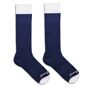 StateLiberty Mid-Calf Dress Sock Our standard mens dress sock. Hitting mid-calf, these dress socks are made with a reinforced back heel and toe to provide long-term durability and comfort. Theyre made from ultra-soft cotton-polyester blend with a hint of performance yarn for shape retention. Height: Mid-Calf Weight: Lightweight Size: One size fits most Care: Machine wash cold, tumble dry low-heat Composition: 75% combed cotton 23% polyester 2% Spandex 