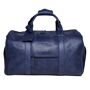 StateLiberty The Essential Duffel Bag - Navy Leather We have searched far and wide and still not found a sharp-looking leather duffel bag that can function as an all-in-one perfect work, gym, and travel bag. Since we have not found one, we decided to make it ourselves. Everything from the size, details, compartments, zippers, and leather construction has meticulously been designed to act as the perfect duffel bag to fit an active lifestyle. As offices and gyms start to open back up and travel begins to normalize, this duffel is will literally be a 