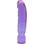 TooTimid Crystal Jellies Big Boy Do you think you can handle this Big Boy? The giant girth will fill you up to excess! Translucent color offers visual stimulation for size queens and dare devils. And if this dildo couldnt add any more pleasure, the shaft is veined and has a realistic mushroom head! Beginners and amateurs avoid this sex weapon; for professional use only! The Big Boy has a handle-like bottom for safe use. So...are you ready for Crystal Jellies Big Boy? Hes ready for you. Materials: PVC 