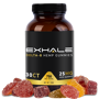 Exhale Delta-8 Gummies Everyone loves fruit snacks, but dont you wish they were just a bit healthier? When you bite into one of Exhales Delta-8 gummies, you wont get a mouthful of synthetic, sugary, artificial flavors. You also wont find the animal by-products most gummies contain. Instead, we made a vegan, organic gummy that provides soothing tranquility. These arent the fruit snacks we had as kids we gave gummies a much-needed upgrade! 