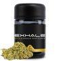 Exhale Delta-8 Hemp Flower - OG Kush People throw the word legend around a lot, but it takes something truly special to be considered an actual legend. OG Kush is a certifiable legend, not only in hemp, but in pop culture. From its zesty, woody scent to its dense, sticky, green-and-orange buds, OG Kush was always destined for greatness. Now, that greatness has arrived with Delta-8 THC OG Kush. Never before has this strain been so complete in its benefits and effects. This is a calming strain, so sit back and enjoy some OG Kush for 