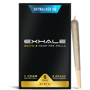 Exhale Delta-8 Pre-Rolls - Skywalker OG (5-pack) Some strains are fruity, woody, or come with a bit of a kick. Skywalker OG doesnt make you choose. With Exhales Skywalker OG Delta-8 THC bud, tropical flavors mingle with piney and spicy notes; there are even hints of citrus to round things out. But thats just the beginning. Once you light up one of these pre-rolls and enjoy its delicious flavor profile, the Delta-8 will start to work its magic. A gentle euphoric feeling will guide you into calming, soothing effects that are perfect for stretchi 