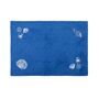 Franchini Mare Marmorata  - Blue Marmorata is a bath mat made by Franchini Mare in Viareggio. Made of soft terry cotton, Marmorata is ideal for your house in front of the beach, as well as for your city apartment, when you want to feel like at the seaside. The beatiful shells details make this bath mat truly unique, giving a fresh and modern accent to your bathroom. - 100% Made in Italy - 100% Terry cotton - 550 gr/mq Embroidered marine design - Blindstitch - Wash at 40°C - Tumble Dry, Low Temp - It would be best to air dry the 