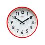 Cloudnola Factory Numbers Wall Clock Traditional wall clock. Steel/PVC. Approx. 11.8 Dia. x 2.9 D. Imported. 