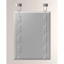 John-Richard Collection Bessli Mirror - Size: unisex Handcrafted beveled mirror. Can hang vertically or horizontally. Hanging hardware included. 36 W x 2 D x 56 T. Imported. Boxed weight, approximately 148 lbs. 