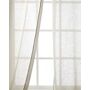 Home Silks Plantation Panels, 96  - Size: unisex Sheer linen panels. Hidden tads added. Weights on bottom. 50  x 96 . Dry clean. Imported. 