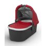 UPPAbaby Bassinet Compatible w/ CRUZ™ & VISTA™ - Size: unisex UPPAbaby bassinet for all CRUZ models and VISTA models 2015-later. Extendable, UPF 50+ drop-down sunshade; canopy unzips for added air flow. Features a slightly longer mattress, creating a more comfortable environment for growing baby. Breathable, vented base and removable mattress pad. One-handed release button from stroller. Machine washable mattress cover and liner. Overnight sleep solution. Bug shield included. Fits into bassinet stand (sold separately). Suitable from birth up to 20 lbs. . 