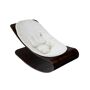 bloom Coco Stylewood Baby Lounger, Cappuccino/White - Size: ONE SIZE - Cappucino/White Adjustable five-point padded safety harness. Wipe-clean. European birch/organic cotton face/polyester backing. Made in Estonia. 