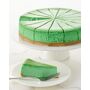 Cheesecake Royale Margarita Cheesecake - Size: unisex A 10  round cheesecake pale green in color with a cinnamon cookie crust. Servings: 14 pieces. Made in the USA. 