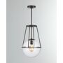 ED Ellen DeGeneres Atlas 1-Light Pendant - Size: unisex Steel pendant in aged iron finish. Designed by ED Ellen DeGeneres exclusively for Generation Lighting. Uses one 60-watt bulb. Shade dimensions: 11.75 Dia. Overall: 12.5 Dia. x 20.8 T. Cord length: 6 ft. UL approved. Assembly required. Imported. Boxed weight, approximately 10 lbs. 