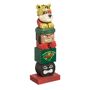 EVERGREEN ENTERPRISES INC Minnesota Wild Tiki Team Totem Garden Statue Cheer on your team from home with this officially licensed Minnesota Wild tiki totem. Perfect for the garden, a tailgate or your mancave, this team totem features an outdoor safe design for season-round enjoyment. Sculpted from polystone resin, each totem is hand painted and features detailed wood-carving designs and logo decal application. This statue measures approximately 5.5 x 4 x 16 inches. 