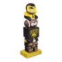 EVERGREEN ENTERPRISES INC University of Iowa Team Garden Statue Cheer on your favorite sports team with this officially licensed, University of Iowa Totem Garden Statue. Perfect for the garden, a tailgate or your man cave, this stunning totem statue features an outdoor-safe design for season-round enjoyment. Sculpted from polystone, each totem is hand-painted and features detailed wood-carving designs and logo decal application. From the mascot top to the player base, this 16  tall figurine makes a statement and shows off your team spirit. 