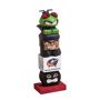 EVERGREEN ENTERPRISES INC Team Garden Statue, Columbus Blue Jackets Cheer on your favorite sports team with this officially licensed, one-of-a-kind tiki totem. Perfect for the garden, a tailgate or your man cave, this team totem features an outdoor-safe design for season-round enjoyment. Sculpted from polystone, each totem is hand-painted and features detailed wood-carving designs and logo decal application. From the mascot top to the player base, this figurine makes a statement and shows off your team spirit. 