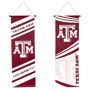 EVERGREEN ENTERPRISES INC Texas A & M, Dowel Banner Showcase your Texas A & M fandom with this unique dowel banner. Your team spirit will be on full display when you hang this colorful banner in your mancave or wherever you support your favorite college. This dowel banner is reversible, so you can easily switch between two beautiful designs. Featuring the Texas A & M University logo and colors, this banner is perfect for every college sports season. Crafted from durable suede fabric, the official team logo and colors in this double-sided design w 
