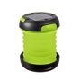 EVERGREEN ENTERPRISES INC Solar Firefly Lantern, Green Brighten up your outdoor parties and events with this green Solar Firefly Lantern. Have some fun when lighting up your outdoor space by adding a charming green ambience. Use as a decorative accent for your night garden. Makes a great gift for a loved one. The durable silicone body is weatherproof, lightweight and collapsible for easy storage. Powered by the sun, this pink lantern features 4 settings: low, medium & SOS flashing. Built with a rechargeable lithium battery, the LEDs offer up to 8 ho 
