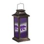 EVERGREEN ENTERPRISES INC Kansas State University Solar Garden Lantern Add spirited illumination to your next tailgate or party with this sports team solar lantern. The piece comes complete with your favorite team's logo printed directly onto each of the four side panels. The top solar panel absorbs energy from the sun throughout the day to power the lantern at night. The soft LED glow will showcase your pride and provide the perfect accent light for any outdoor event. For best results, allow the product to be directly in the sun for at least 8 hours to charge. Whe 
