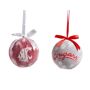 EVERGREEN ENTERPRISES INC Washington State Set of 6 Light Up Ball Christmas Ornaments These light-up LED ball ornaments are the perfect gift and perfect addition to any sports fan's Christmas tree! This set of 6 ornaments come packaged in a full color gift box. Each ornament features team logos and colors, beaded finish and a matching bow. Batteries included. Three of each design. 