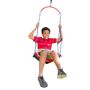 HearthSong 2-in-1 BungeeBounce Swing with Hanging Rings Ideal for kids who love to move, our 2-in-1 BungeeBounce™ Swing with Hanging Rings offers multiple ways to have some swinging active fun! Kids can ride on the bungee-supported seat just like a traditional swing, but the bungee straps provide some extra bounce. Add or remove bungee straps for the  optimal bounce  as kids grow (four bungee straps included). You can also completely remove the seat and replace it with the included hanging rings for a different kind of play! It's a great way to 