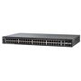 Cisco Systems SF250-48-K9 48-Port 10/100 Smart Switch <b> Build a Reliable, Easy-to-Use Basic Business Network at an Affordable Price </b>In today's hyperconnected world, reliable access to network resources is critical to all businesses. However, you also need to invest wisely to stay competitive, knowing how to separate the essential from the extraneous and get the most value for your dollar. For investment in network infrastructure, building a solid foundation for your business is essential, but it doesn't mean you need the most advanced feature set on the market.With Cisco 250 Series Smart Switches, you can achieve business-class network performance and security without paying for advanced network management features that you will not use. When you need a reliable solution to share online resources and connect computers, phones and wireless access points, but low cost is a top priority, Cisco 250 Series Smart Switches provide the ideal solution. 