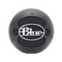 Blue Microphones Snowball, Professional USB Condenser Microphone, Gloss Black The Blue Microphones Snowball USB Condenser Microphone is not only easy to use, but sounds as good on your desktop as it does in a professional recording studio. Whether you're recording a guitar at your kitchen table or a complete band in the studio, the Snowball can capture it with detail unheard of before in a USB mic. The cardioid polar pattern has a more focused pickup and generally  hears  whatever the mic is pointed at, while the omnidirectional pattern picks up sounds in all directions. The sensitivity and signal character of the Snowball result in outstanding clarity and detail while capturing vocals, guitars, drums and more at CD-quality rates of 16-bit/44.1kHz. A -10dB pad switch provides added headroom and minimizes distortion when capturing audio at excessive levels. The mic comes complete with a desktop stand and a USB cable so you can begin recording right away. 