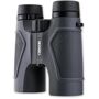 Carson 10x42mm 3D Series Roof Prism Binocular, 6.0 Degree Angle of View, Gray The TD-042 from Carson is an 10 x 42mm Full-Sized 3D Binocular combining phase-coated prisms with HD optical coating technology to ensure the brightest, sharpest images possible. The TD-042 Full-Sized 3D Binocular is ideal for use as Hunting Binoculars or Birding Binoculars. Rubberized armor coating makes this Full-Sized 3D Binocular rugged and shock proof. The body is nitrogen purged and O-ring sealed making them waterproof and fogproof. Extra long eye relief with twist down eyecups make this Full-Sized 3D Binocular perfect for eyeglass wearers.The precisely placed thumb grooves,  just right  texturing and all-over lightweight body ergonomics make the 3D Series Binoculars perfect for long hunts or bird watching expeditions. The TD-042 are also perfect outdoor activities or sporting events. <b>Warning - </b> The case for this device contains magnets which can interfere with pacemakers and implantable cardioverter defibrillators (ICD's). Individuals with pacemakers or ICD's should not use this product. 